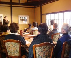 カルチャースクールにて講師を務めた